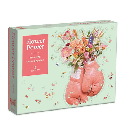 Flower Power 750 Piece Shaped Puzzle by Galison