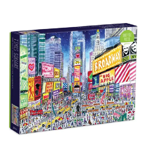 Michael Storrings Times Square 1000 Piece Puzzle by Michael Storrings