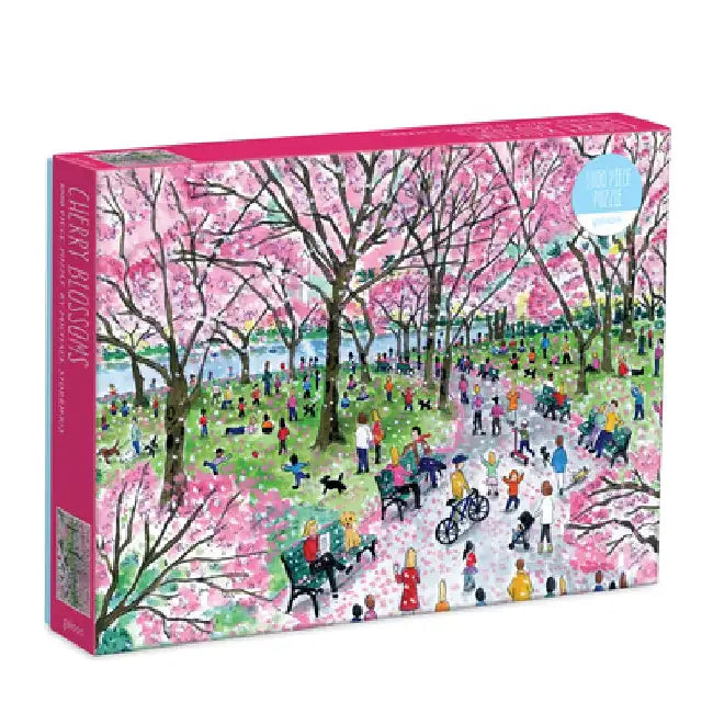 Michael Storrings Cherry Blossoms 1000 Piece Puzzle by Michael Storrings