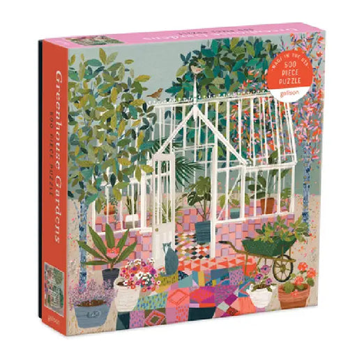 Greenhouse Gardens 500 Piece Puzzle by Galison