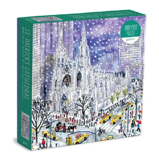 Michael Storrings St. Patricks Cathedral 1000 Piece Puzzle by Galison