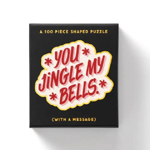 You Jingle My Bells 100 Piece Mini Shaped Puzzle by Brass Monkey