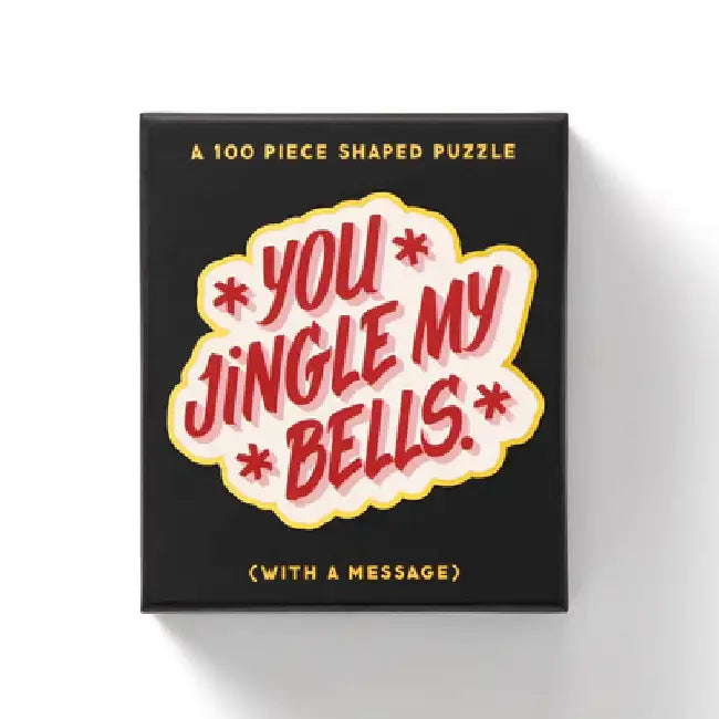 You Jingle My Bells 100 Piece Mini Shaped Puzzle by Brass Monkey