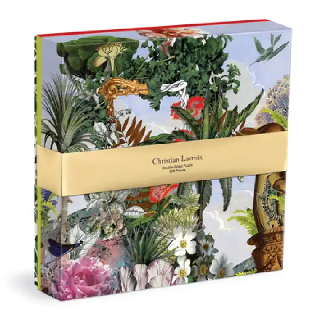 Christian LaCroix Jardin Des Reves 500 Piece Double-Sided Puzzle by Galison Mudpuppy