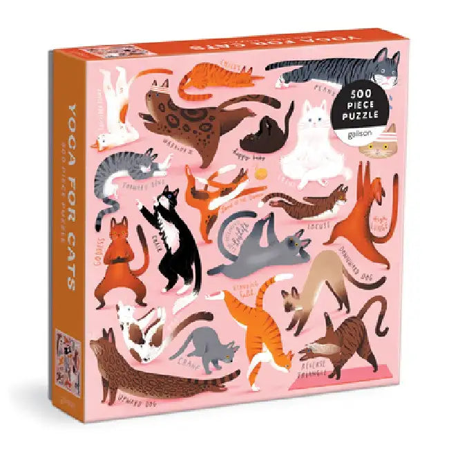 Yoga for Cats by Galison