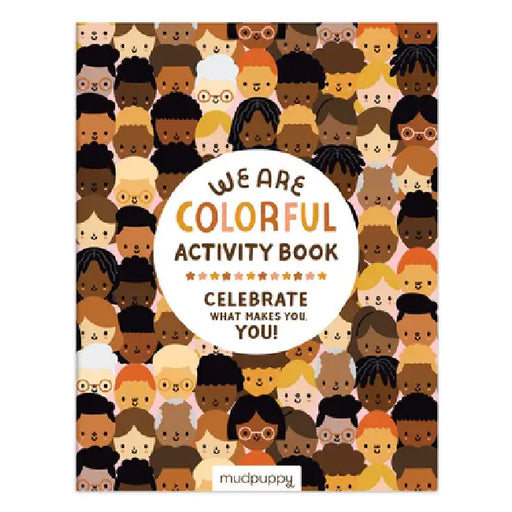 We Are Colorful Activity Book by Galison Mudpuppy