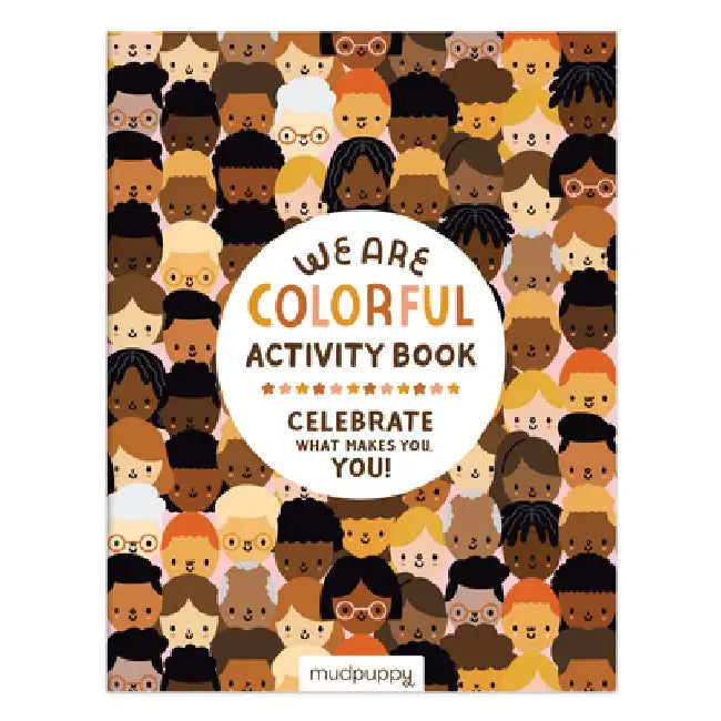 We Are Colorful Activity Book by Galison Mudpuppy