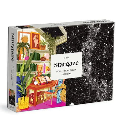 Stargaze 500 Piece Double Sided Puzzle by Galison Mudpuppy