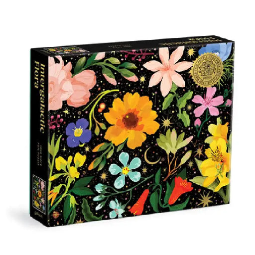 Intergalactic Flora 1000 Piece Foil Puzzle by Galison Mudpuppy