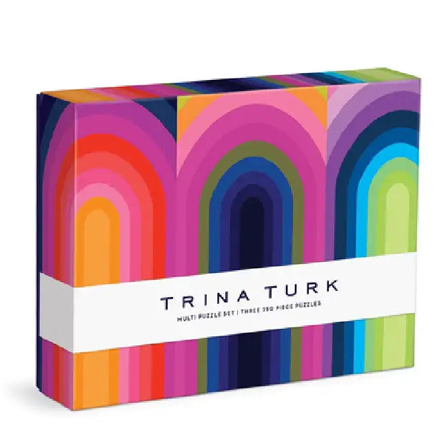 Trina Turk Multi Puzzle Set by Galison Mudpuppy