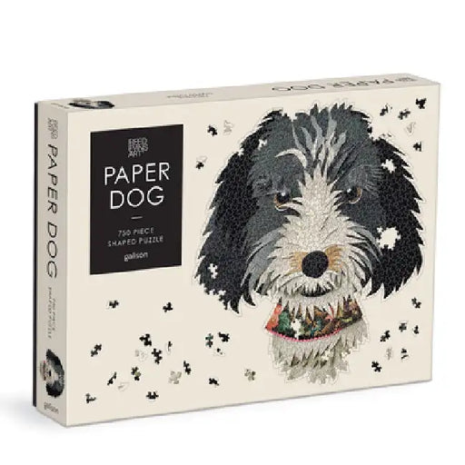 Paper Dogs 750 Piece Shaped Puzzle by Galison Mudpuppy