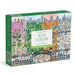Michael Storrings Dog Park in Four Seasons 250 Piece Wood Puzzle by Galison Mudpuppy