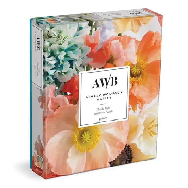 Ashley Woodson Bailey Florida Light 1000 Piece Puzzle (Smaller Rectangle Box) by Galison Mudpuppy