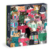 Wintry Cats 500 Piece Puzzle: Author by Galison Mudpuppy
