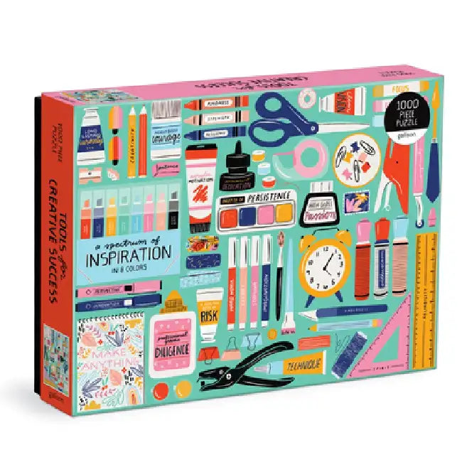 Tools for Creative Success 1000 Piece Puzzle by Galison