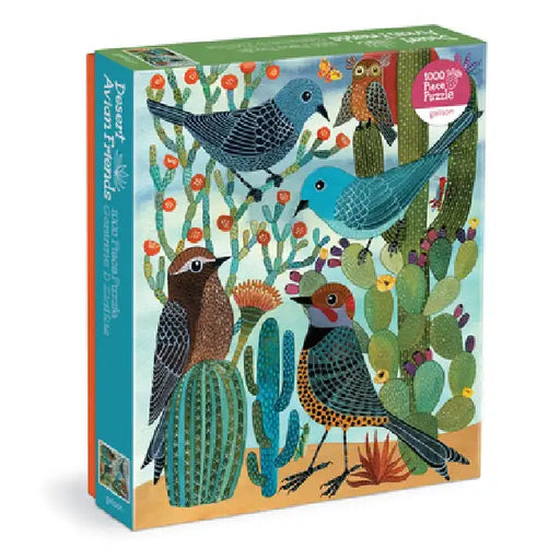 Desert Avian Friends 1000 Piece Puzzle by Galison Mudpuppy