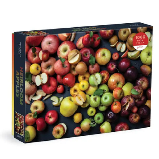 Heirloom Apples 1000 Piece Puzzle by Galison Mudpuppy