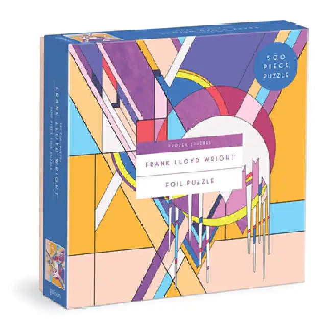 Frank Lloyd Wright Frozen Spheres 500 Piece Foil Puzzle by Galison