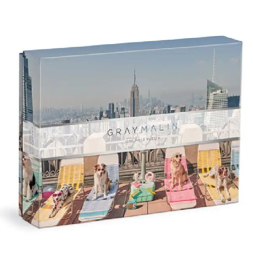 Gray Malin The Dogs of New York City 1000 Piece Puzzle by Galison