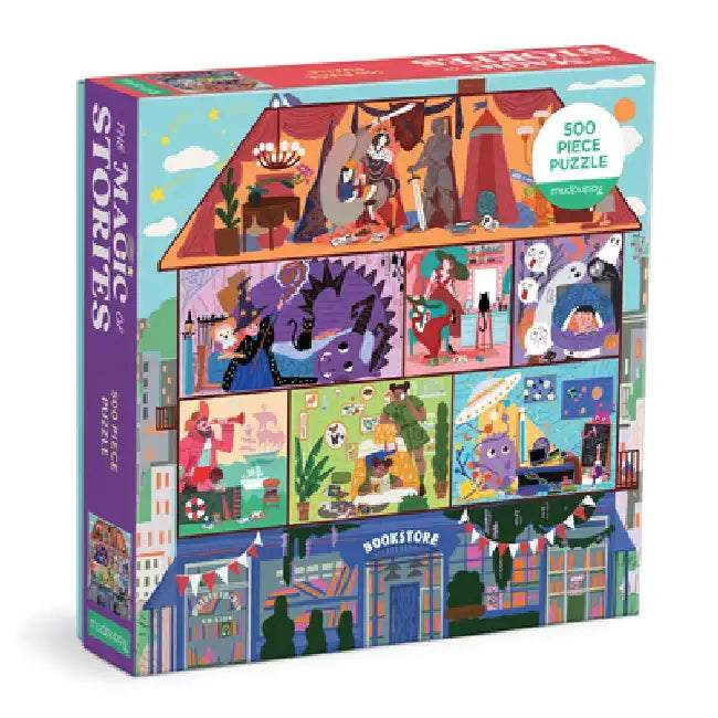 The Magic of Stories 500 Piece Family Puzzle by Mudpuppy