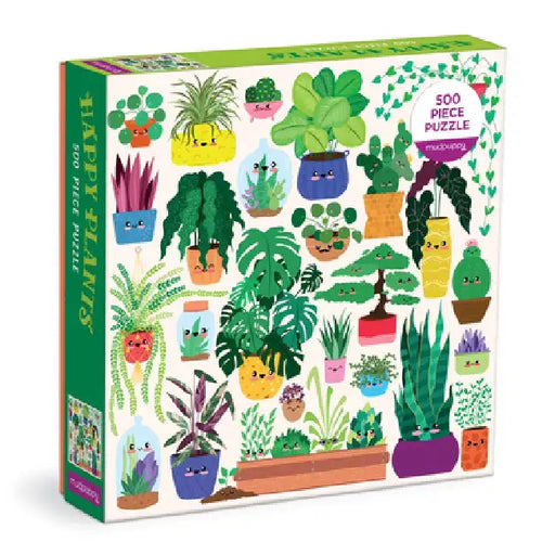 Happy Plants 500 Piece Family Puzzle by Mudpuppy
