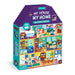 My House, My Home 100 Piece House-Shaped Puzzle by Mudpuppy