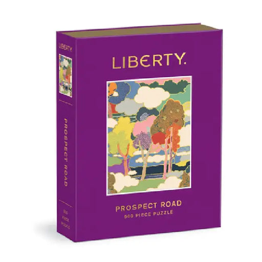 Liberty Prospect Road 500 Piece Book Puzzle by Galison