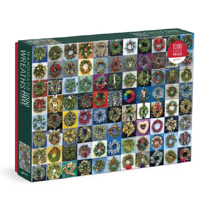 Handmade Wreaths 1000 Piece Puzzle by Galison