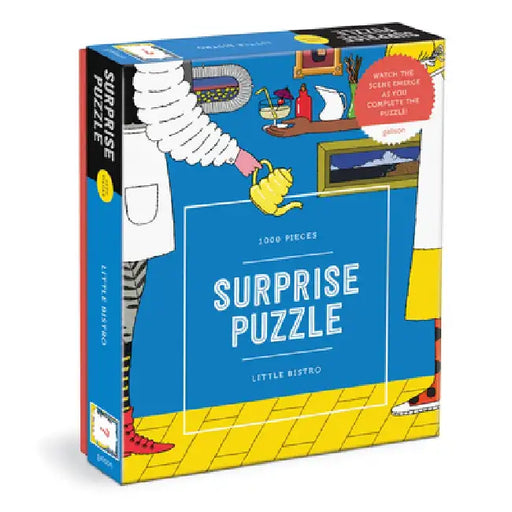 Little Bistro 1000 Piece Surprise Puzzle by Galison