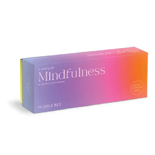 7 Days of Mindfulness Puzzle Set by Galison