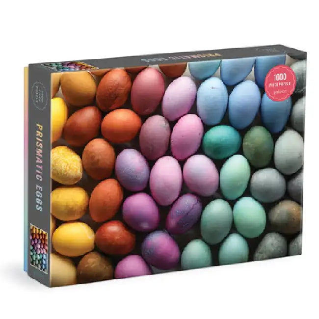Prismatic Eggs 1000 Piece Puzzle by Galison