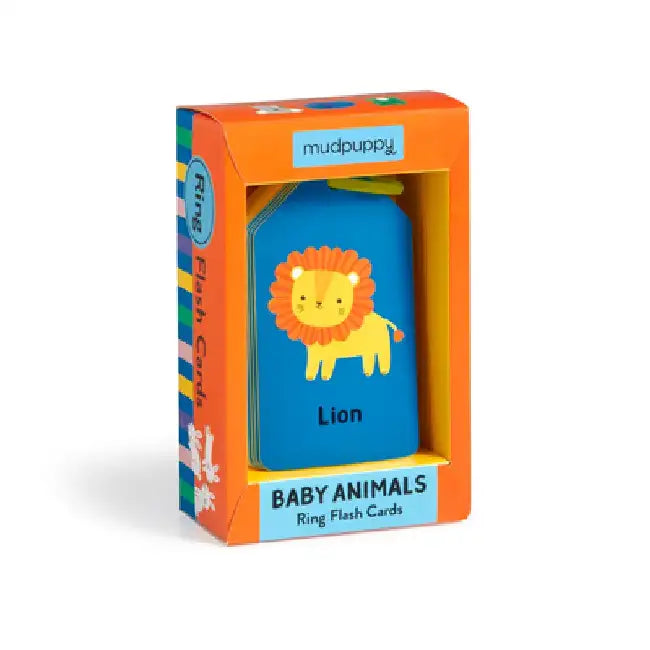 Baby Animals Ring Flash Cards by Mudpuppy