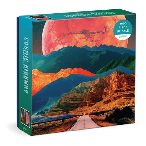 Cosmic Highway 1000 Piece Puzzle in a Square Box by Galison