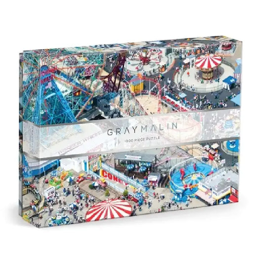 Gray Malin 1000 piece Puzzle Coney Island by Galison