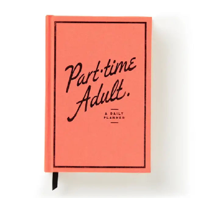 Part-Time Adult Undated Daily Planner by Brass Monkey