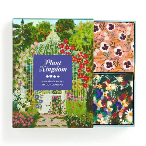 Joy Laforme Plant Kingdom Playing Card Set by Galison