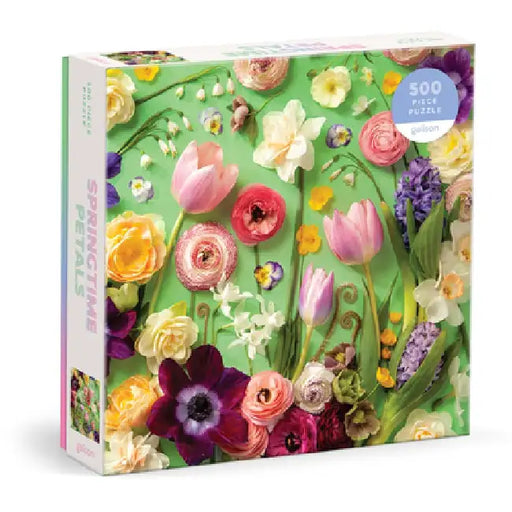 Springtime Petals 500 Piece Puzzle by Galison