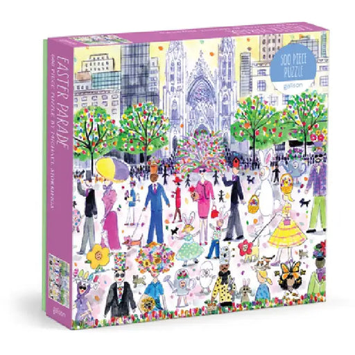 Michael Storrings Easter Parade 500 Piece Puzzle by Galison