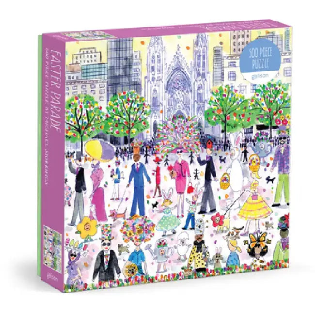 Michael Storrings Easter Parade 500 Piece Puzzle by Galison