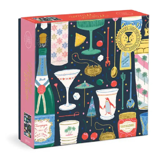 Merry Mixer 1000 Piece Foil Puzzle by Galison