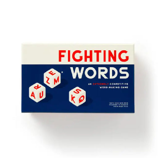 Fighting Words Dice Game by Brass Monkey