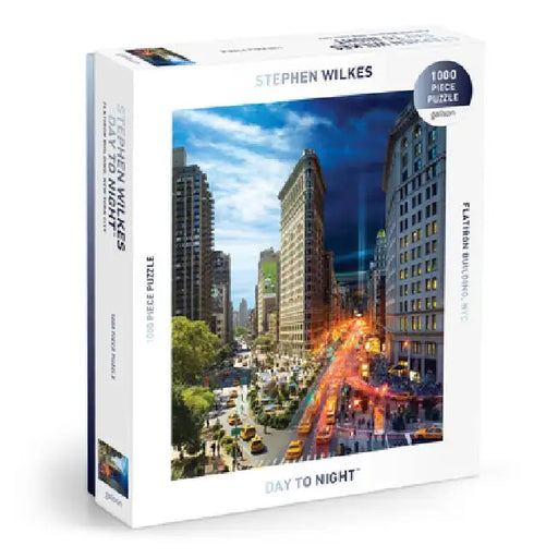 Stephen Wilkes Day To Night™ Flatiron 1000 Piece Puzzle by Galison