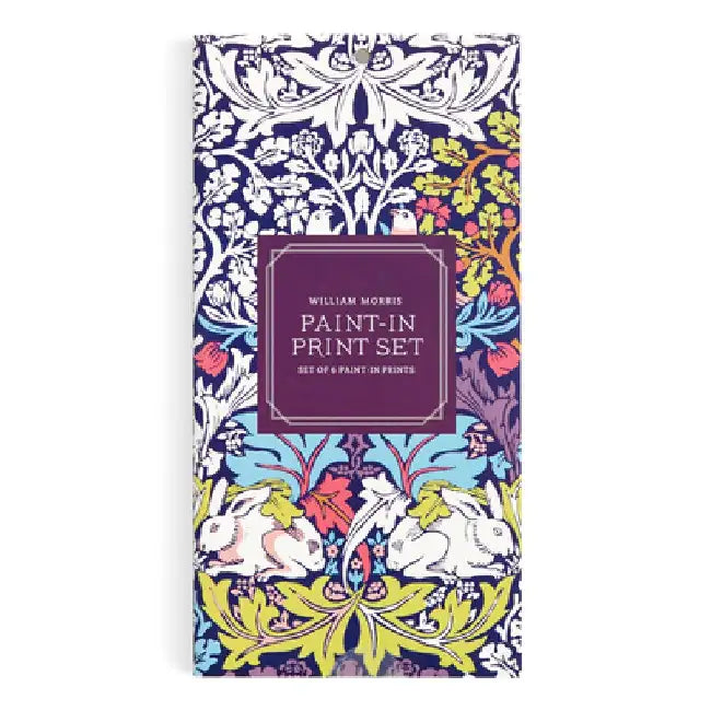 William Morris Paint-In Postcard Set by Galison