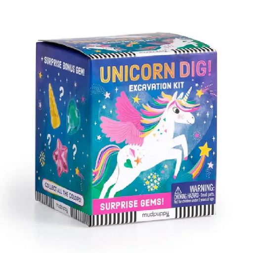 Unicorn Dig! Excavation Kit by Mudpuppy
