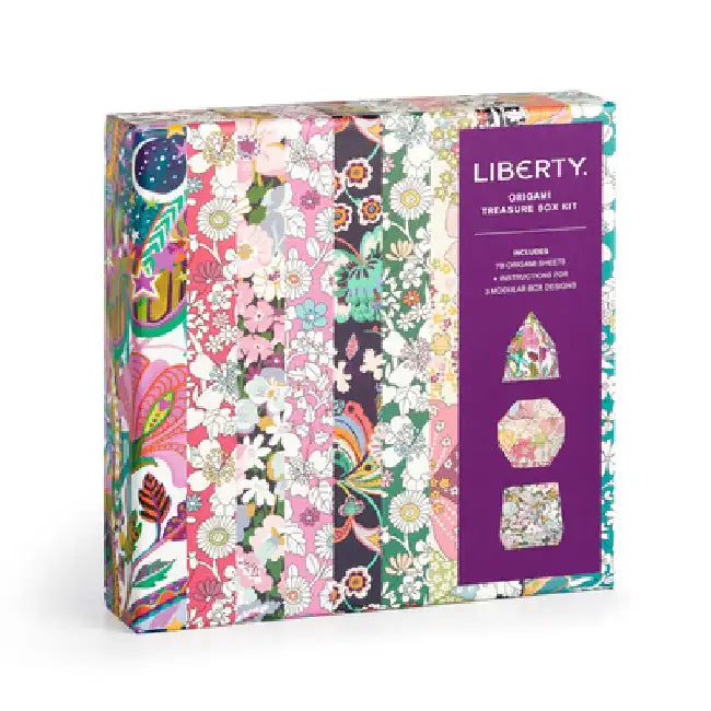 Liberty Origami Treasure Box Kit by Galison
