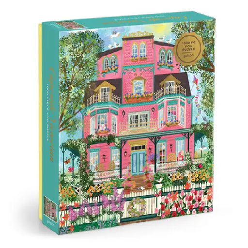 Joy Laforme Capeside Victorian 1000 Piece Foil Puzzle by Galison