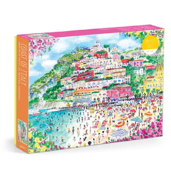 Michael Storrings Coast of Italy 1000 Piece Puzzle by Galison