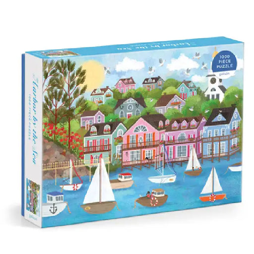 Joy Laforme Harbor by the Sea 1000 Piece Puzzle by Galison