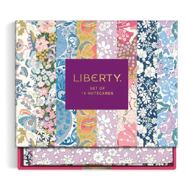 Liberty Floral Greeting Assortment Notecard Set by Galison