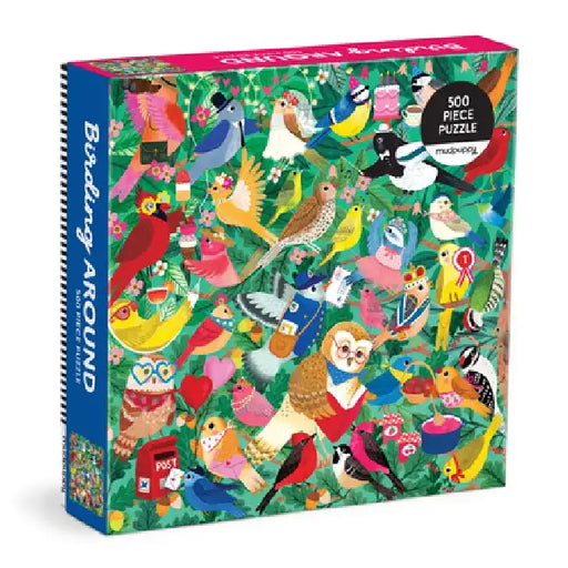 Birding Around 500 Piece Family Puzzle by Mudpuppy